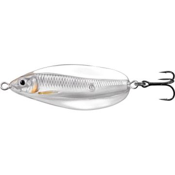 Lingurita oscilanta Livetarget Erratic Shiner, culoare Silver-Pearl, 5cm, 7g