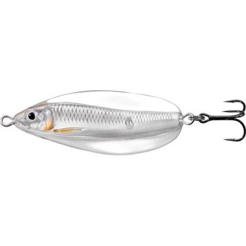 Lingurita oscilanta Livetarget Erratic Shiner, culoare Silver-Pearl, 7cm, 21g