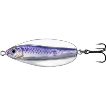 Lingurita oscilanta Livetarget Erratic Shiner, culoare Silver-Violet, 5cm, 7g