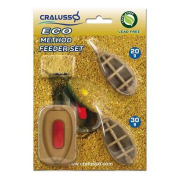 Set Method Feeder + Matrita Cralusso Eco, 2+1buc/blister