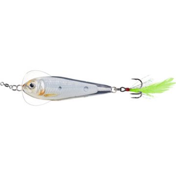 Vobler Livetarget Flitter Shad, culoare Gold-Pearl, 5.5cm, 14g