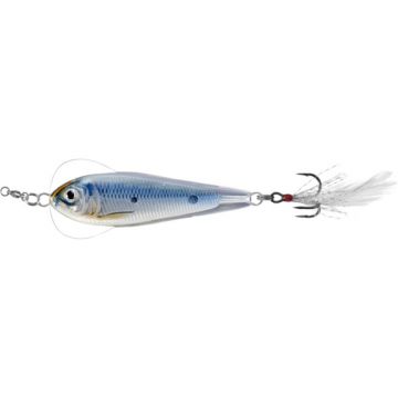 Vobler Livetarget Flitter Shad, culoare Silver-Blue, 5.5cm, 14g