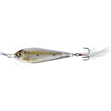 Vobler Livetarget Flitter Shad, culoare Silver-Bronze, 5.5cm, 14g