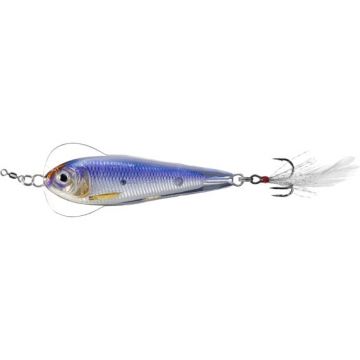 Vobler Livetarget Flitter Shad, culoare Silver-Violet, 5.5cm, 14g