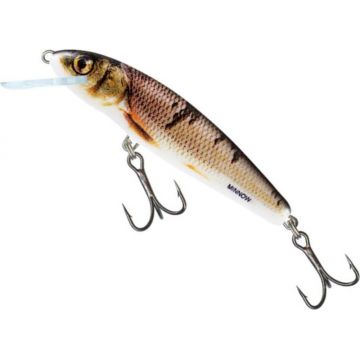 Vobler Salmo Minnow Floating M6F, culoare WOD, 6cm, 4g