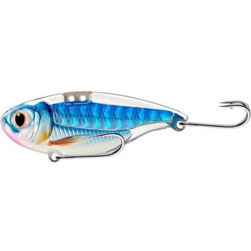 Cicada Livetarget Sonic Shad Blade Bait, culoare Glow-Blue, 5,5cm, 14g