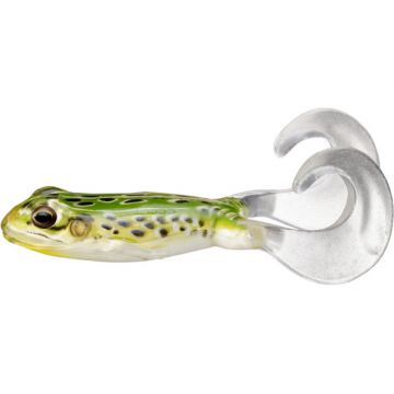 Naluca Livetarget Freestyle Frog, culoare Green-Yellow, 7.5cm