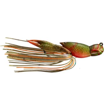 Naluca Livetarget Hollow Crawfish Jig, culoare Olive-Orange, 4cm, 11g