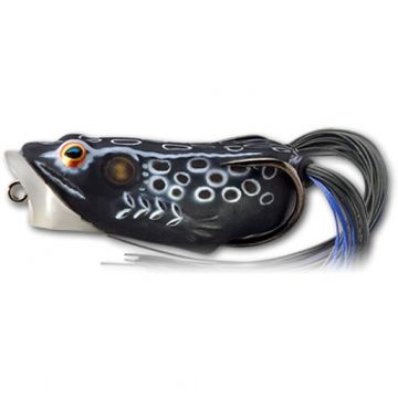 Naluca Livetarget Hollow Frog Popper, culoare Black-Black, 5.5cm, 11g