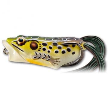 Naluca Livetarget Hollow Frog Popper, culoare Emerald-Brown, 5.5cm, 11g