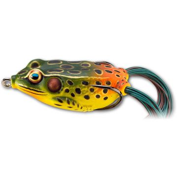 Naluca Livetarget Hollow Frog Walking Bait, culoare Emerald-Red, 6.5cm, 21g