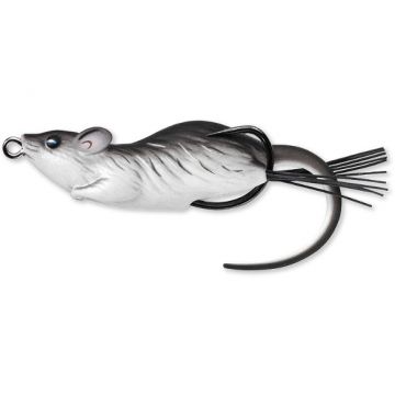 Naluca Livetarget Hollow Mouse, culoare Black-White, 6cm, 11g