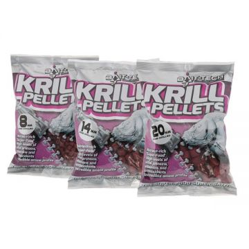 Pelete Krill pregaurite 900g Bait-Tech (Diametru: 8 mm)