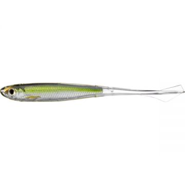 Shad Livetarget Ghost Tail Minnow Drophot, culoare Silver-Green, 9.5cm, 4buc