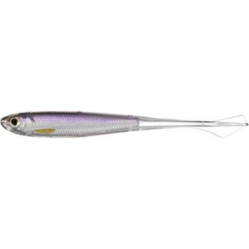 Shad Livetarget Ghost Tail Minnow Drophot, culoare Silver-Purple, 11.5cm, 4buc