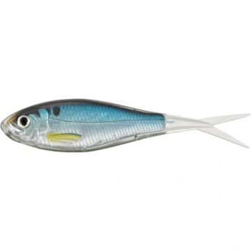 Shad Livetarget Soft Jerkbait, culoare Silver-Blue, 9cm, 4buc