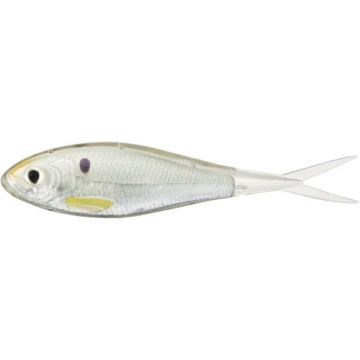 Shad Livetarget Soft Jerkbait, culoare Silver-Pearl, 9cm, 4buc