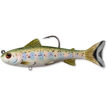 Shad Livetarget Trout Parr, culoare Silver-Olive, 13.1cm, 35g