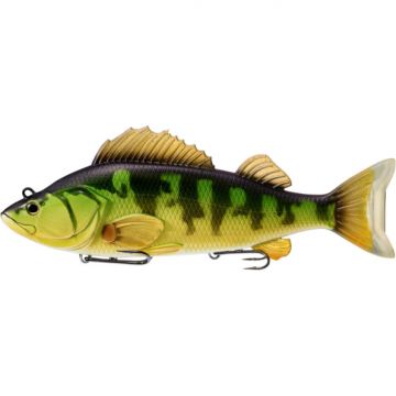 Shad Livetarget Yellow Perch Swimbait, culoare Yellow-Green, 13.4cm, 35g