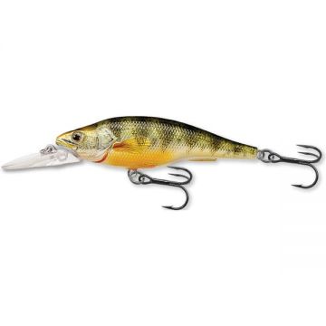 Vobler Livetarget Yellow Perch Jerkbait, culoare Metallic-Gloss, 7.3 cm, 11g