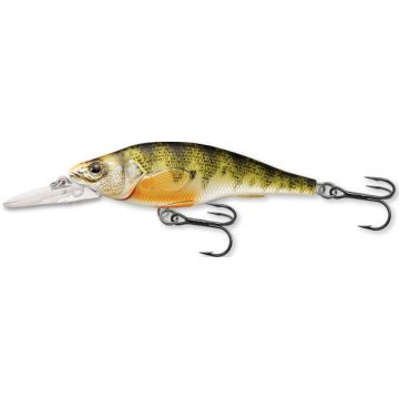 Vobler Livetarget Yellow Perch Jerkbait, culoare Natural-Matte, 7.3 cm, 11g