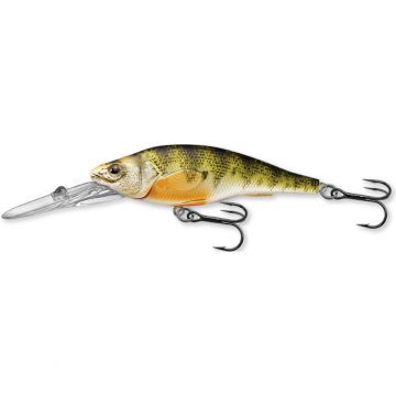 Vobler Livetarget Yellow Perch Jerkbait, culoare Natural-Matte, 7.3cm, 11g