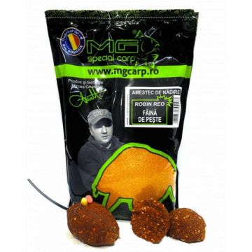 Amestec de nadire Robin Red& Faina de peste 1kg MG Carp