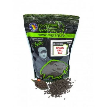 Pelete Feeder MG Carp, 2mm, 500g (Aroma: Krill)