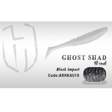 Shad Ghost 10cm Black Impact Herakles