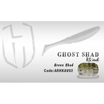 Shad Ghost 8.5cm Green Shad Herakles