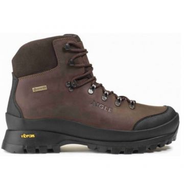 Bocanci piele Aigle Muntagna GTX, maro (Marime: 41)