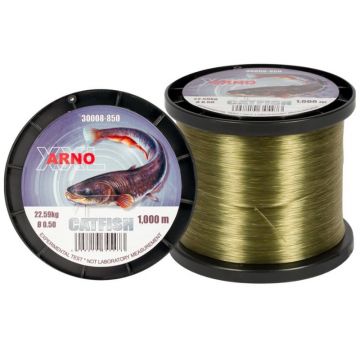 Fir Monofilament Arno XXL Catfish Line, verde, 500-2000 m (Diametru fir: 0.80 mm)