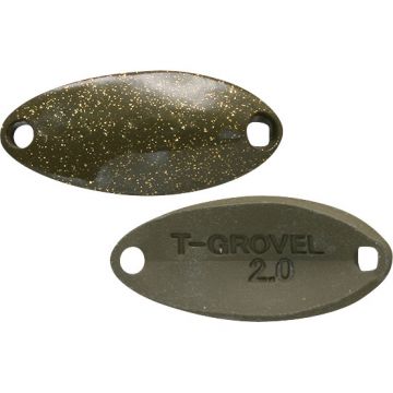 Lingurita Oscilanta Jackall T-Grovel, culoare Tackey G Pellets, 2cm, 2g