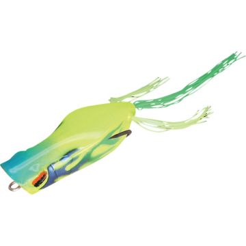 Naluca Jackall Gavacho Frog, culoare Oretachi Fire Chartreuse, 6.9cm, 16g