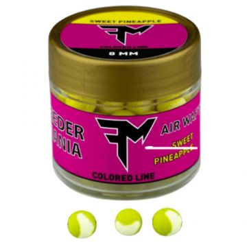 Pop Up Feedermania Air Wafters Colored Line, Ananas, 8-10mm (Diametru: 8 mm)