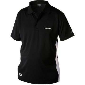 Tricou Daiwa Polo, Negru (Marime: XL)