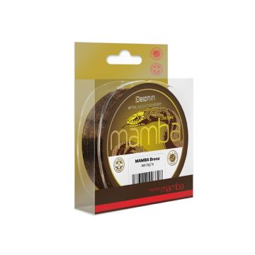 Fir Monofilament Delphin Mamba Feeder, Culoare Camo Bronz, 200m (Diametru fir: 0.18 mm)