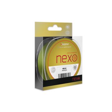 Fir Textil Delphin Nexo 8 Premium Braid Line, Verde, 130m (Diametru fir: 0.10 mm)
