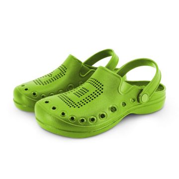 Papuci Delphin OCTO, Verde Lime (Marime: 40)