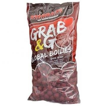 Boiles StarBaits G&G Global 20mm, 1kg (Aroma: Halibut)