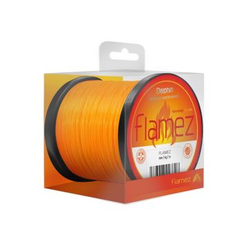 Fir Monofilament Delphin Flamez, Portocaliu, 1100-1200m (Diametru fir: 0.35 mm)