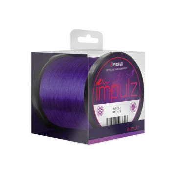 Fir Monofilament Delphin Impulz, Violet, 1200m (Diametru fir: 0.28 mm)