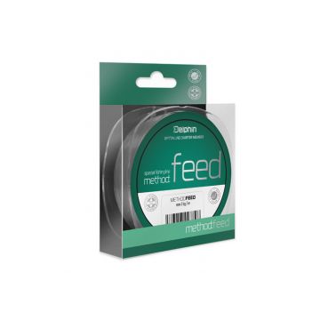 Fir Monofilament Delphin Method Feed, Gri, 1000m (Diametru fir: 0.18 mm)