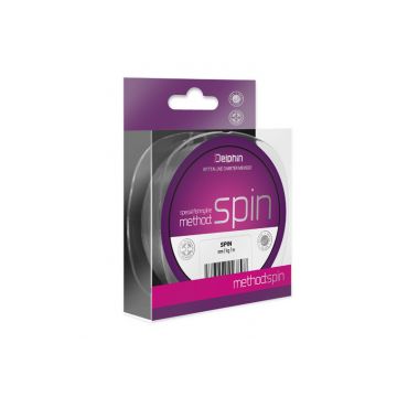 Fir Monofilament Delphin Method Spin, Gri, 150m (Diametru fir: 0.14 mm)