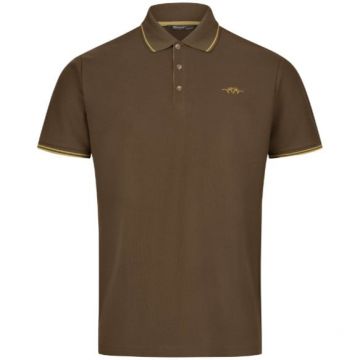 Tricou Blaser Polo 22 Dark Brown (Marime: XXL)