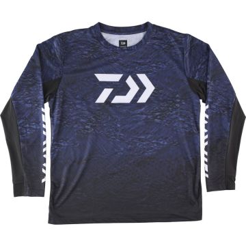 Bluza Daiwa D-VEC LS Navy (Marime: XL)