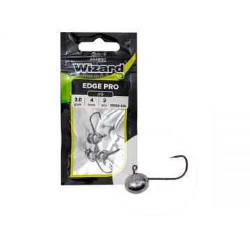 Carlige Offset Energoteam Wizard Edge Pro Jig, 3buc/plic (Varianta: Nr.2 5g)