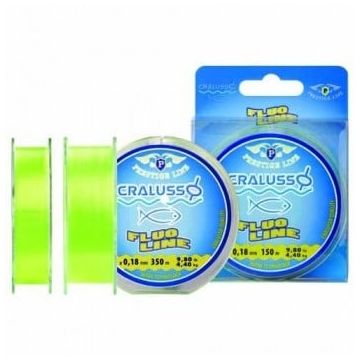 Fir Cralusso Prestige Fluo Galben 300m (Diametru fir: 0.25 mm)