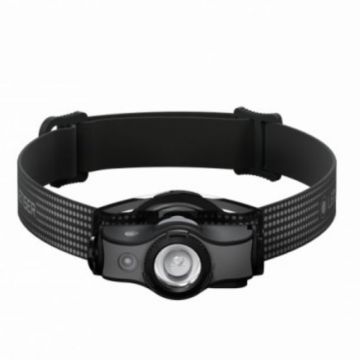 Lanterna cap Led Lenser MH5 Black/Grey, 400 lumeni