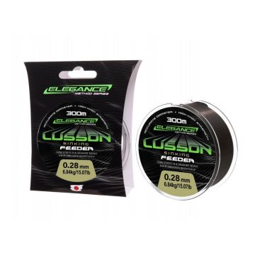 Fir Monofilament Formax Elegance Method Lusson Sinking Feeder, Gri, 300m (Diametru fir: 0.22 mm)